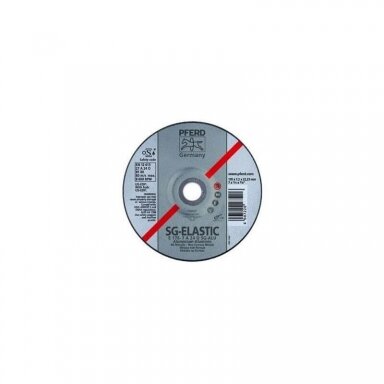Metalo šlifavimo diskas Ø125x7x22mm E125-7 A 24 N SG ALU PFERD