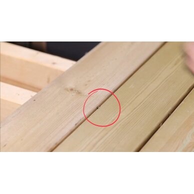 Medsraigčiai terasoms "HECO" 4,2x60 A4, 200 vnt. 2 Medsraigčiai terasoms "HECO" 4,2x60 A4, 200 vnt. 2