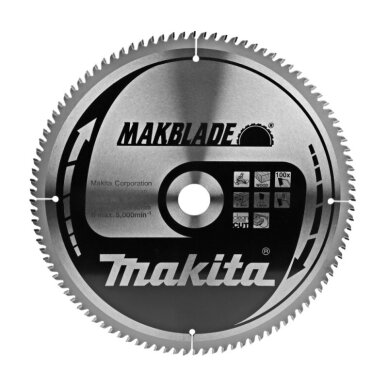 Medžio pjovimo diskas MAKITA 305x30x2,3mm 100T 5° Medžio pjovimo diskas MAKITA 305x30x2,3mm 100T 5°