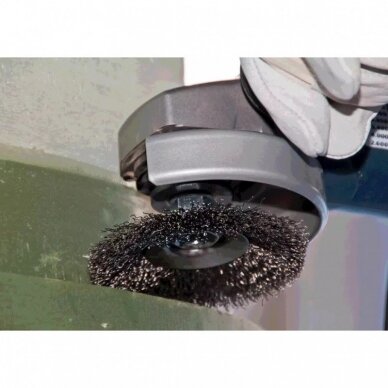 Metalinis šepetys su sriegiu PFERD KBU 12510/M14 ST 0,35 1 Metalinis šepetys su sriegiu PFERD KBU 12510/M14 ST 0,35 1