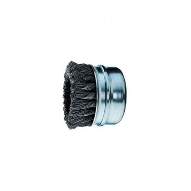 Metalinis šepetys-taurelė Ø100 PFERD TBG ST 0,5 Metalinis šepetys-taurelė Ø100 PFERD TBG ST 0,5