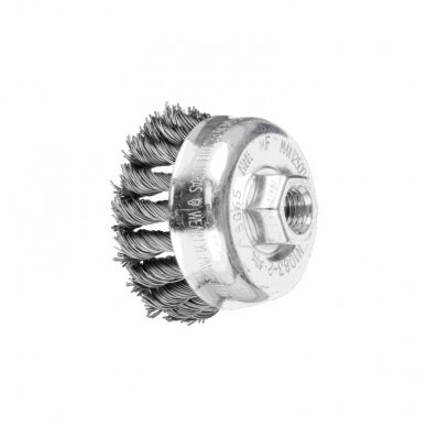 Metalinis šepetys-taurelė PFERD Ø65 TBG ST M14 0,8 mm