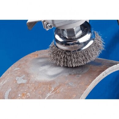 Metalinis šepetys-taurelė PFERD TBU 75/M14 INOX 0,3 2 Metalinis šepetys-taurelė PFERD TBU 75/M14 INOX 0,3 2
