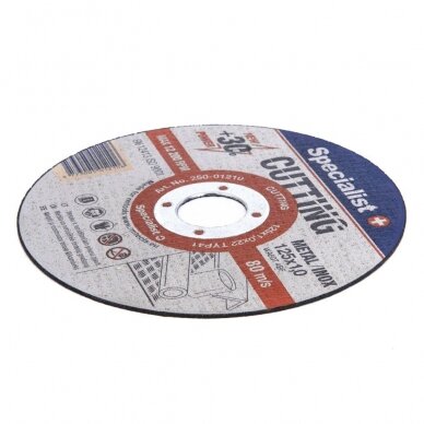 Metalo pj.diskas 125x1x22 mm 1 Metalo pj.diskas 125x1x22 mm 1