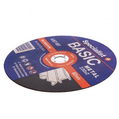 Met.pj. diskas BASIC 230x2x22 mm 1 Met.pj. diskas BASIC 230x2x22 mm 1