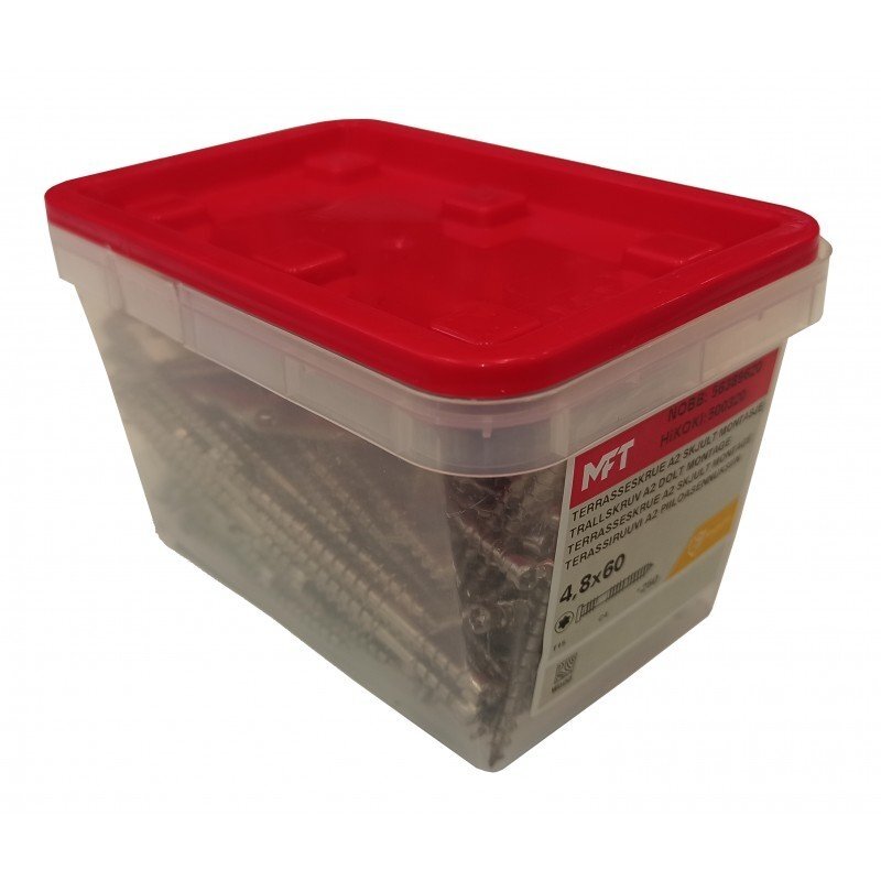 Medvaržčiai terasos montavimui HiKOKI A2 MFT 4,8x60mm 1 Medvaržčiai terasos montavimui HiKOKI A2 MFT 4,8x60mm 1