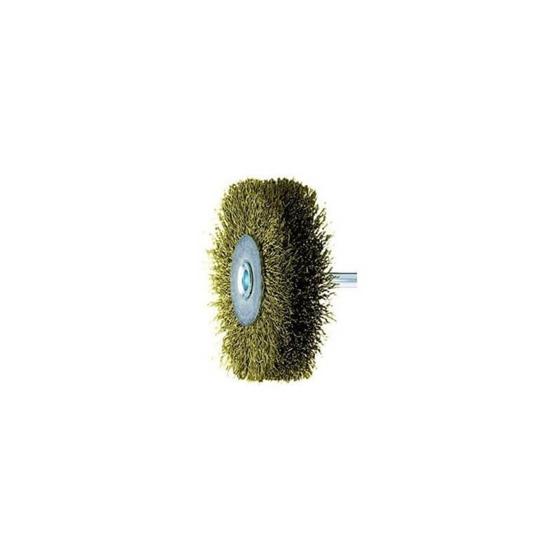 Metalinis šepetys su koteliu 70x15mm PFERD RBU MES 0,3 Metalinis šepetys su koteliu 70x15mm PFERD RBU MES 0,3