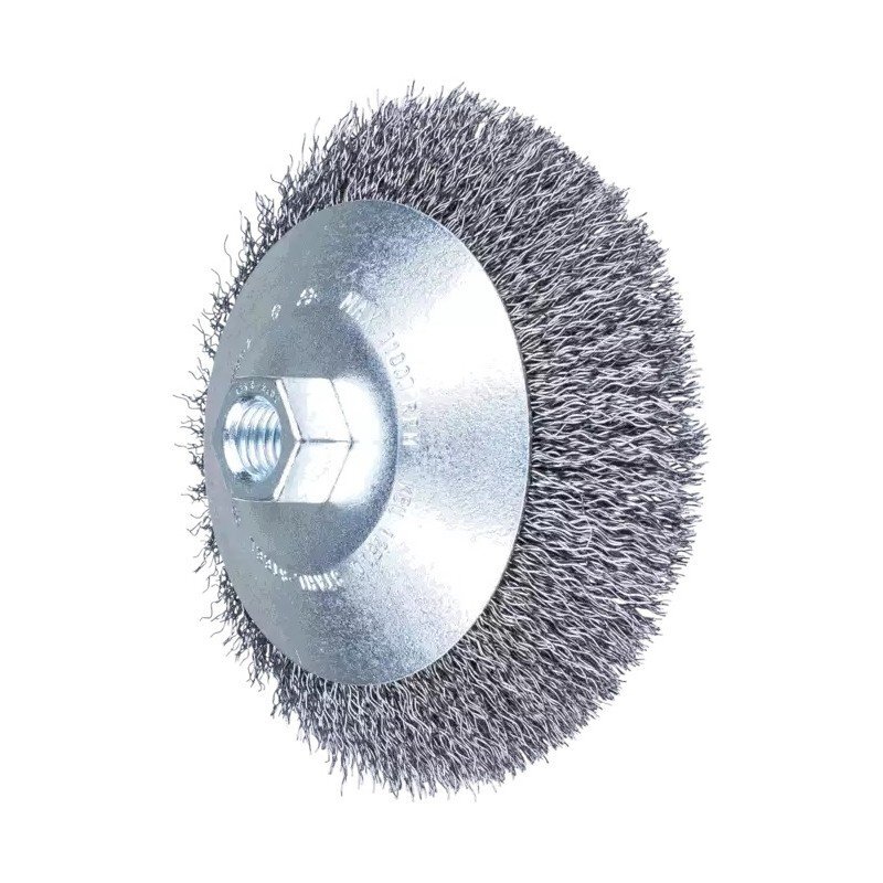 Metalinis šepetys su sriegiu PFERD KBU 12510/M14 ST 0,35 Metalinis šepetys su sriegiu PFERD KBU 12510/M14 ST 0,35