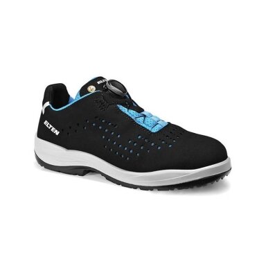 Moteriški batai ELTEN Impulse Lady Boa Aqua Low ESD S1P, juodi 41