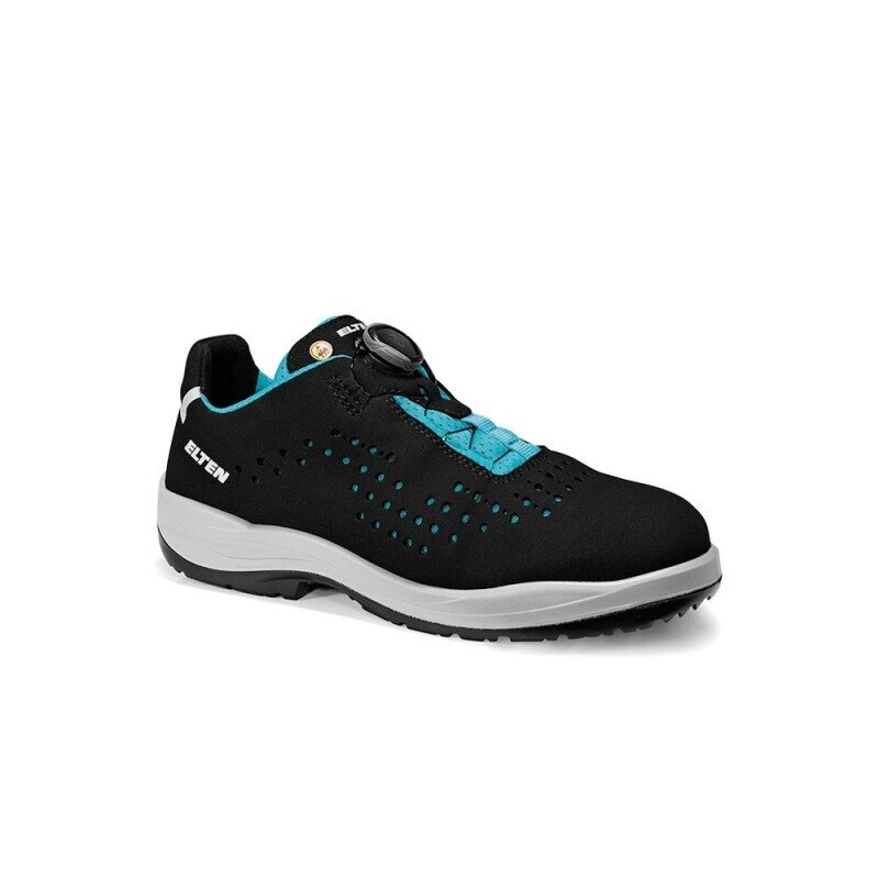 Moteriški batai ELTEN Impulse Lady Boa Aqua Low ESD S1P, juodi 36