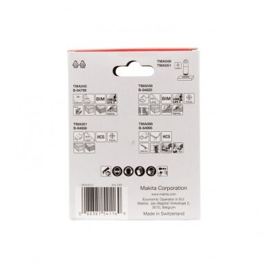 Multifunkcinių įrankių priedų rinkinys MAKITA B-67505 1 Multifunkcinių įrankių priedų rinkinys MAKITA B-67505 1