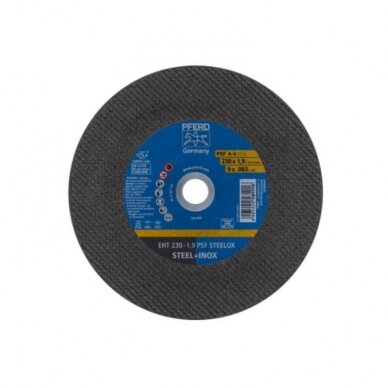 Nerūd. plieno pjovimo diskas PFERD EHT 230x1,9mm A46 P PSF-INOX 1 Nerūd. plieno pjovimo diskas PFERD EHT 230x1,9mm A46 P PSF-INOX 1