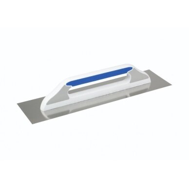 Nerūdijančio plieno trintuvė trijų komponetų rankena 130x480 mm Nerūdijančio plieno trintuvė trijų komponetų rankena 130x480 mm