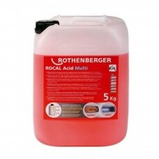 Nukalkinimo skystis ROTHENBERGER RoCal Acid Multi 5,0 kg