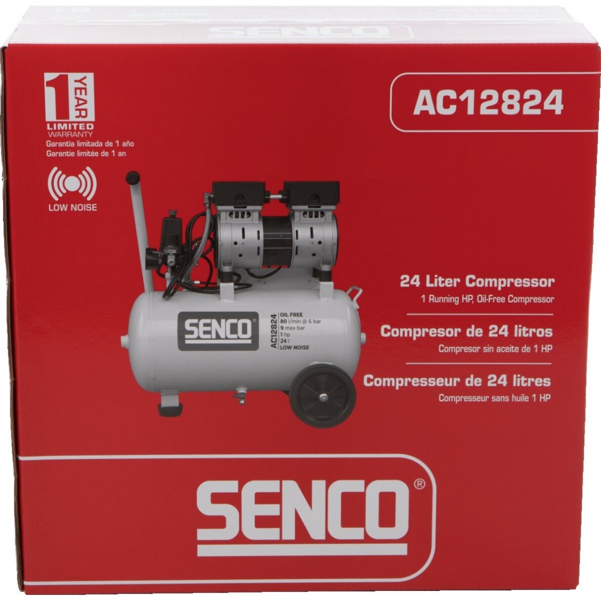 Oro kompresorius 6 l, AC19306BL, SENCO 1 Oro kompresorius 6 l, AC19306BL, SENCO 1