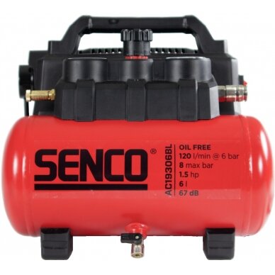 Oro kompresorius 6 l, AC19306BL, SENCO Oro kompresorius 6 l, AC19306BL, SENCO