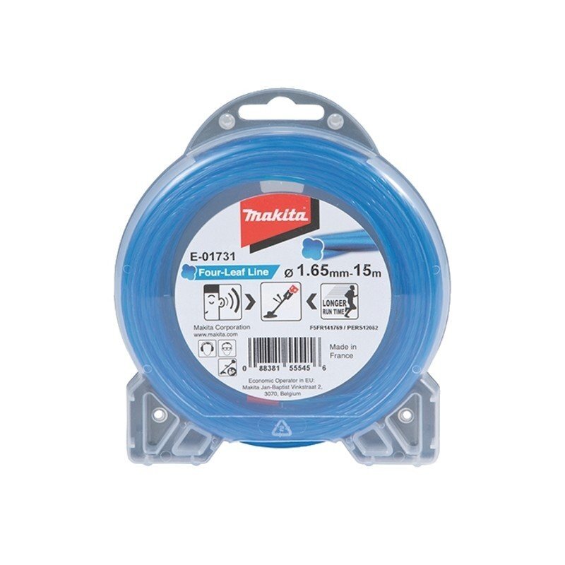Ovalinės spiralės valas MAKITA 1,65mmx15m DUR181 Ovalinės spiralės valas MAKITA 1,65mmx15m DUR181