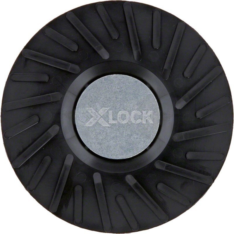 Padas fibro diskams BOSCH X-Lock 125mm, vidutinio kietumo Padas fibro diskams BOSCH X-Lock 125mm, vidutinio kietumo