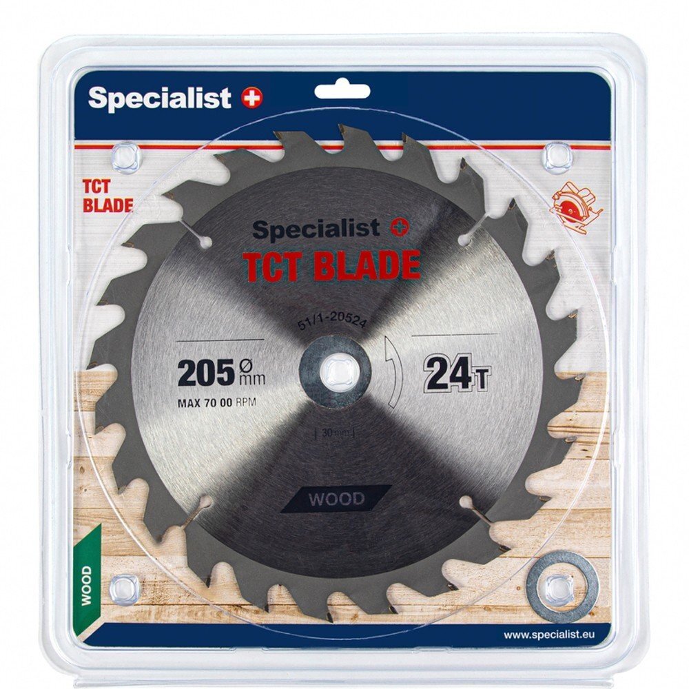 Pjovimo diskas 205x24Tx30/20/16 mm Pjovimo diskas 205x24Tx30/20/16 mm