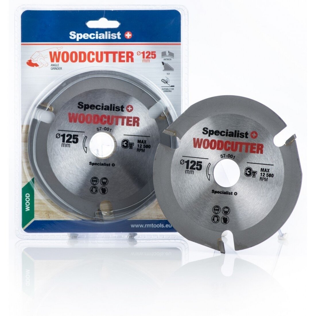 Pjovimo diskas WOOD CUTTER 125 x 22 mm