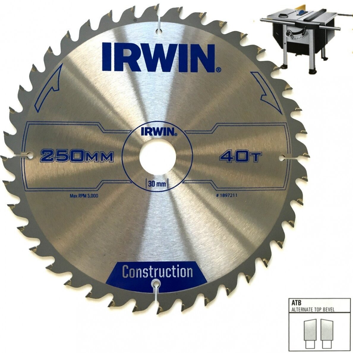 Pjov. diskas 400x30x40T 3,8 mm ATB Pjov. diskas 400x30x40T 3,8 mm ATB