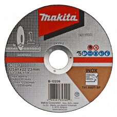 Pjovimo diskas MAKITA 125x1,0mm RST/Metalui 12vnt.