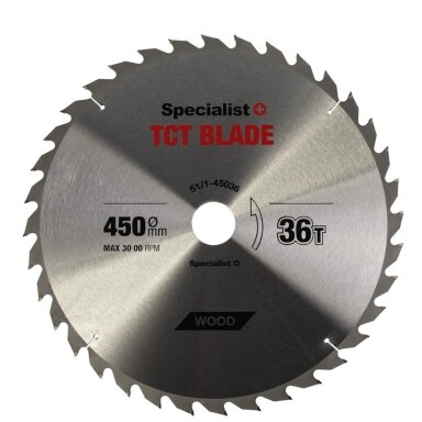 Pjovimo diskas 450x36Tx50 mm Pjovimo diskas 450x36Tx50 mm
