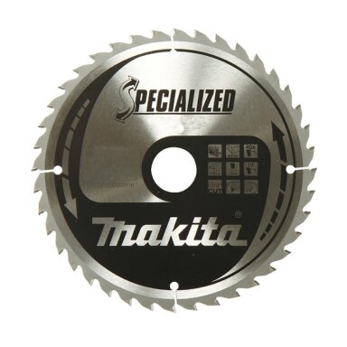Pjovimo diskas MAKITA 190x30x1,45mm 44T 23°