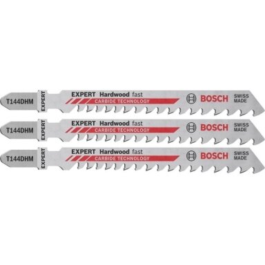 Pjūkleliai BOSCH Expert Hardwood Fast T 144 DHM, 3vnt.