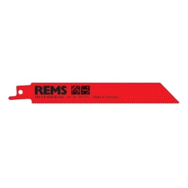 Pjūklelis tiesiniam pjūklui metalui REMS 150mm, 5vnt. Pjūklelis tiesiniam pjūklui metalui REMS 150mm, 5vnt.