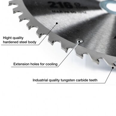 Pjovimo diskas 185x24Tx30/20/16 mm 1