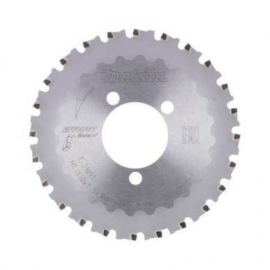 Pjovimo diskas MAKITA Efficut Metal Z-24, 110x34mm Pjovimo diskas MAKITA Efficut Metal Z-24, 110x34mm