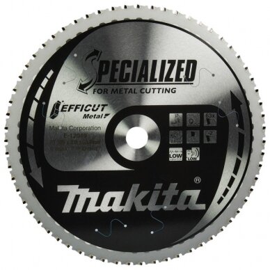 Pjovimo diskas metalui MAKITA Efficut 305x25,4x2,0mm 63T Pjovimo diskas metalui MAKITA Efficut 305x25,4x2,0mm 63T