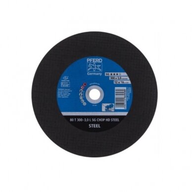 Pjovimo diskas PFERD 80 T300-3,0 A30 L SG-CHOP-HD/32,0 2 Pjovimo diskas PFERD 80 T300-3,0 A30 L SG-CHOP-HD/32,0 2