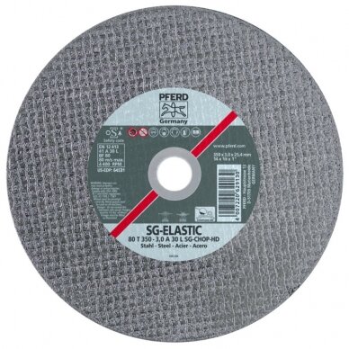 Pjovimo diskas PFERD 80 T400-4,0 A30 L SG-CHOP-HD/32,0 Pjovimo diskas PFERD 80 T400-4,0 A30 L SG-CHOP-HD/32,0