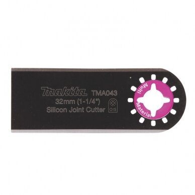 Pjovimo priedas MAKITA Multitool HCS TMA043 32x80mm Pjovimo priedas MAKITA Multitool HCS TMA043 32x80mm