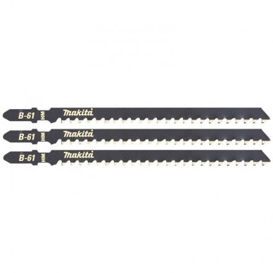 Siaurapjūklio pjūkleliai MAKITA B-61 6TPI 135mm, 3vnt. Siaurapjūklio pjūkleliai MAKITA B-61 6TPI 135mm, 3vnt.