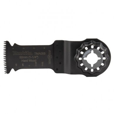 Pjūklelis įgilinamajam pjovimui MAKITA Multitool TMA053 32mm, 20vnt. Pjūklelis įgilinamajam pjovimui MAKITA Multitool TMA053 32mm, 20vnt.