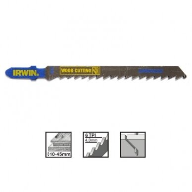 Pjūklelis medienai 100 mm „IRWIN" T101D Pjūklelis medienai 100 mm „IRWIN" T101D