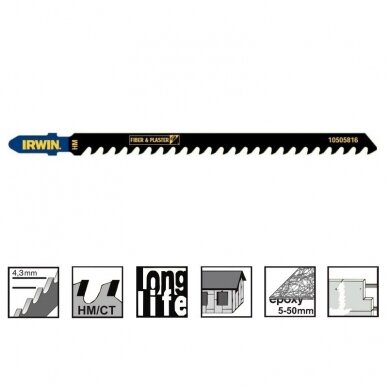 Pjūklelis su kietm. „IRWIN" 100 mm Pjūklelis su kietm. „IRWIN" 100 mm