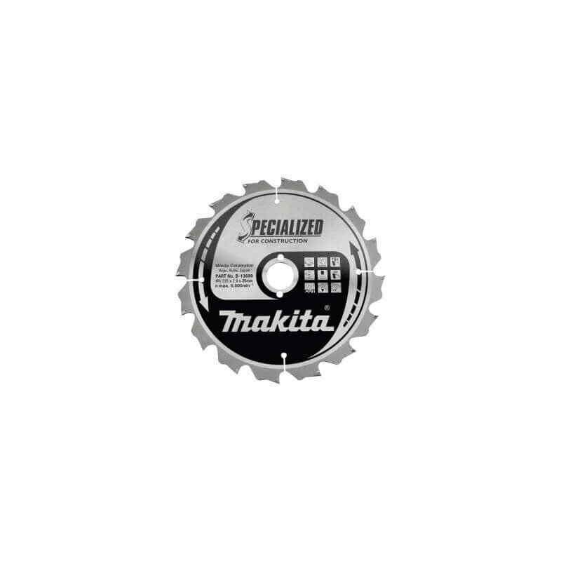 Pjovimo diskas 235x30x2,8mm 16T 20° MAKITA Pjovimo diskas 235x30x2,8mm 16T 20° MAKITA
