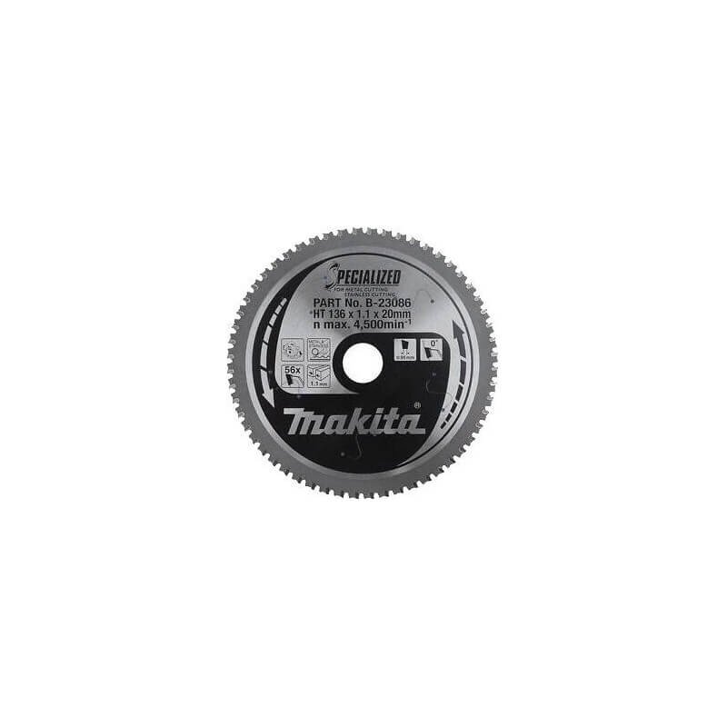 Pjovimo diskas MAKITA 136x20x1,6mm 50T ALU Pjovimo diskas MAKITA 136x20x1,6mm 50T ALU