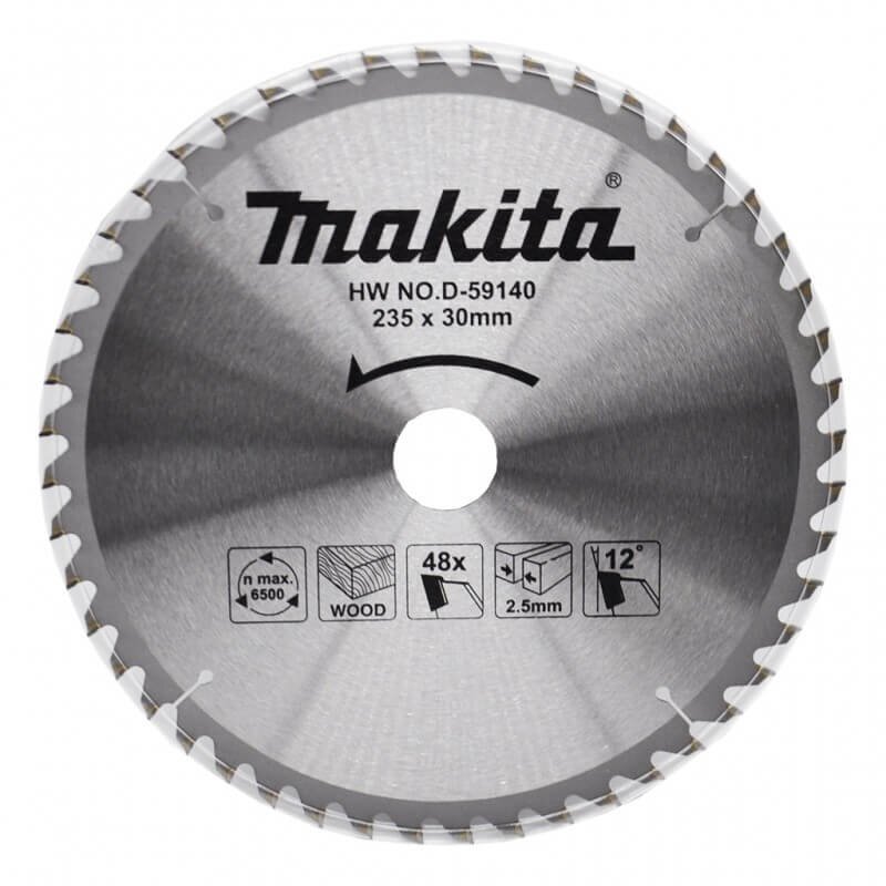 Pjovimo diskas MAKITA 235x30x2,5mm 48T 12° Pjovimo diskas MAKITA 235x30x2,5mm 48T 12°