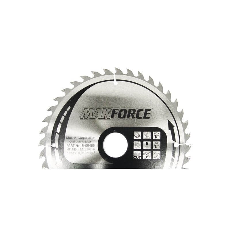 Pjovimo diskas MAKITA 270x30x2,6mm 18T 20° Pjovimo diskas MAKITA 270x30x2,6mm 18T 20°