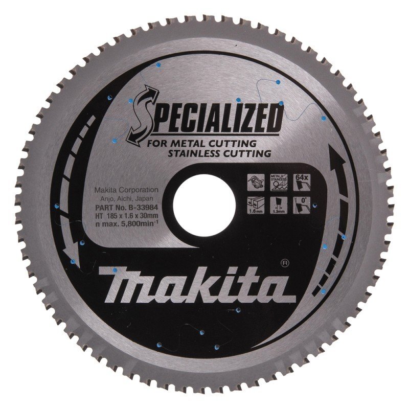 Pjovimo diskas MAKITA B-33984 Pjovimo diskas MAKITA B-33984
