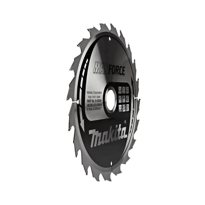 Pjovimo diskas medienai MAKITA Makforce 235x30x2,3mm 20T 20° 1