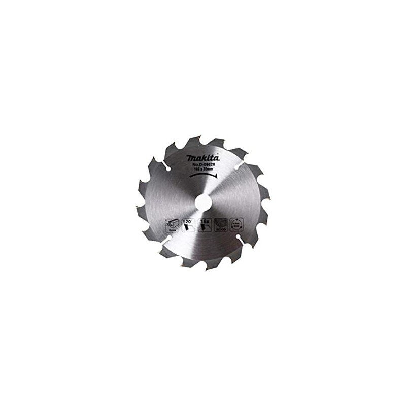 Pjovimo diskas medžiui MAKITA 165x20x2,0mm 5603R, 5604R Pjovimo diskas medžiui MAKITA 165x20x2,0mm 5603R, 5604R