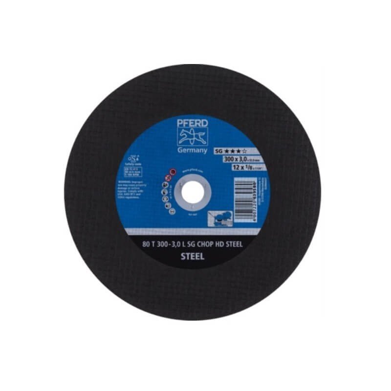 Pjovimo diskas PFERD 80 T300-3,0 A30 L SG-CHOP-HD/32,0 2 Pjovimo diskas PFERD 80 T300-3,0 A30 L SG-CHOP-HD/32,0 2