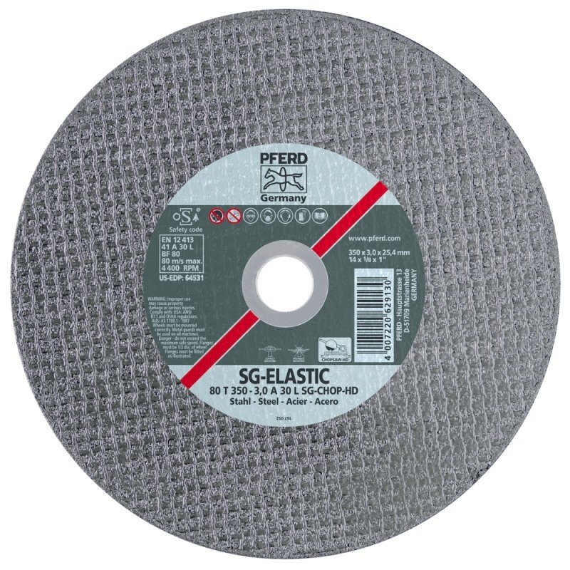 Pjovimo diskas PFERD 80 T400-4,0 A30 L SG-CHOP-HD/32,0 Pjovimo diskas PFERD 80 T400-4,0 A30 L SG-CHOP-HD/32,0