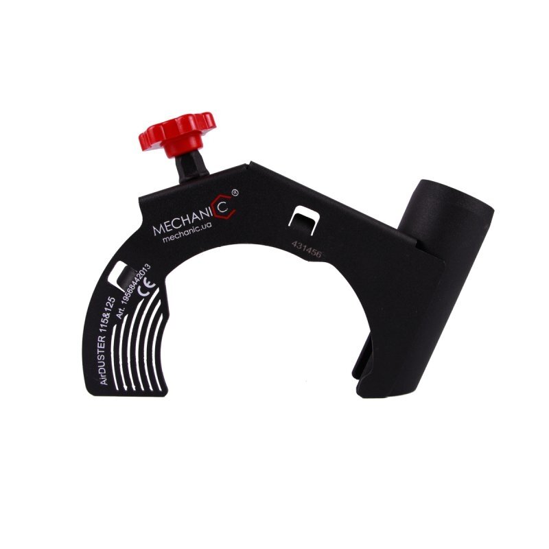 Pjovimo dulkių nusiurbimo priedas 125 mm kampiniui 2 Pjovimo dulkių nusiurbimo priedas 125 mm kampiniui 2